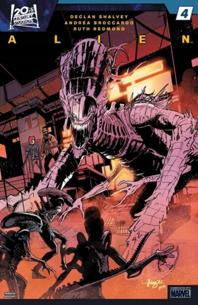 Alien (2024B) #4, released by Marvel Comics February 7 2024