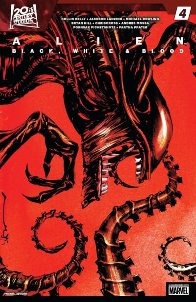 Alien: Black, White, & Blood (2024) #4, a Marvel Comics May 15 2024 new release