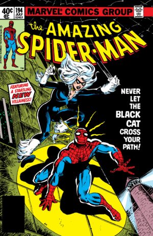 Black Cat debuts in Amazing Spider-Man (1963) #194