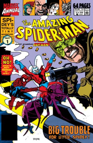 Scott Lang teams up with Spider-Man in Amazing Spider-Man (1963) Annual 24