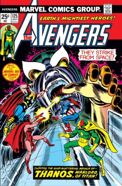 Avengers (1963) #125 in 2023 Marvel Omnibus Avengers Vol. 5