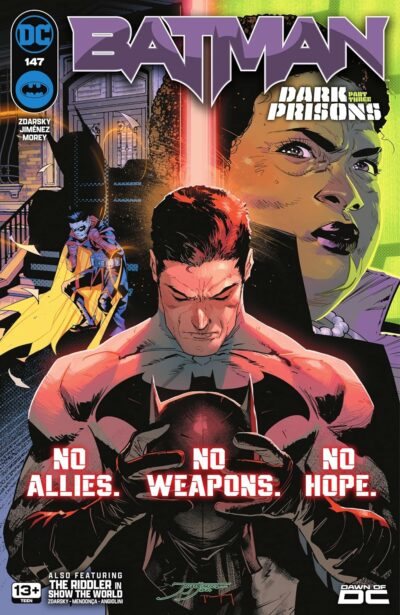 Batman (2016) #147, a DC Comics May 8 2024 new release