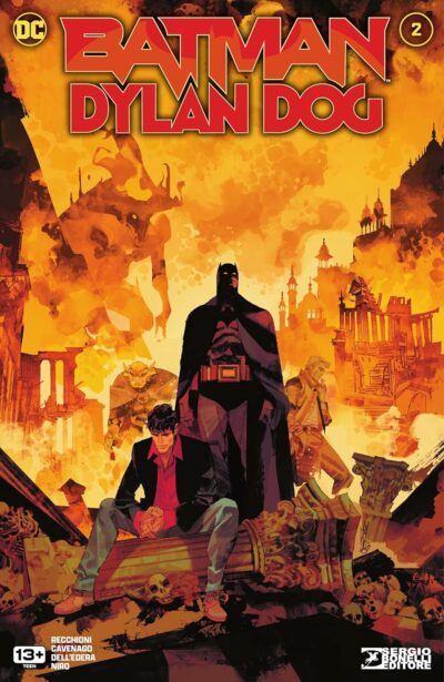 Batman / Dylan Dog (2024) #2, released by DC Comics April 10 2024