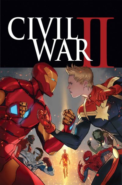Civil War II (2016) #1 textless