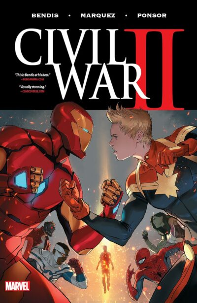 Civil War II (2016) paperback, a Marvel Comics May 15 2024 new release