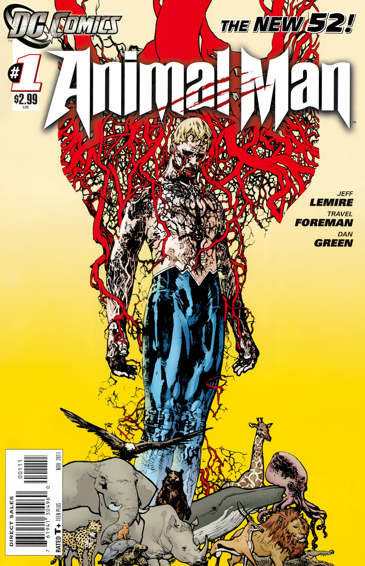 DC New 52 Review: Animal Man #1 | Crushing Krisis
