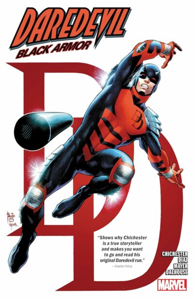 Daredevil: Black Armor (2023) trade paperback, a Marvel Comics May 8 2024 new release