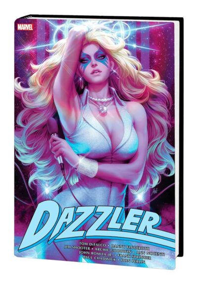 Dazzler Omnibus - Artgerm modern cover, a 2024 Marvel Omnibus