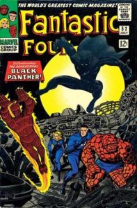 Black Panther's debut in Fantastic Four (1961) #52