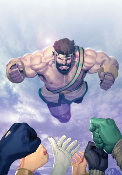 Hercules - Fall of an Avenger #2 (textless cover)