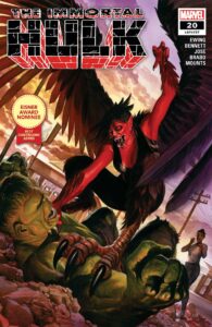 Red She-Hulk as Harpy in Immortal Hulk (2018) #20