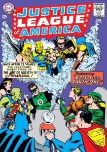 Justice League of America (1960) #22 - the beginning of multiple earths
