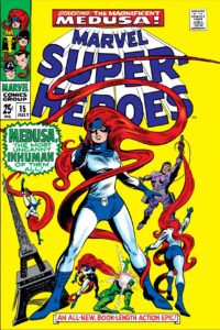 Medusa's starring turn in Marvel-Super-Heroes-1967-0015