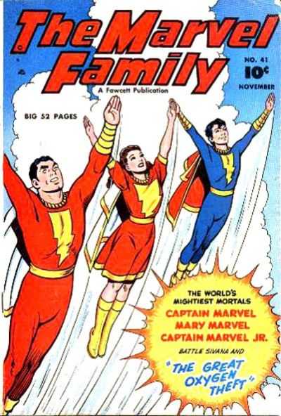 Shazam in Marvel Family (1945) #41, as covered in the Guide to Shazam