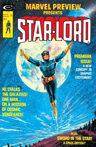 Star-Lord of Earth-791 debuts in Marvel Preview [Magazine] (1975) #4, as covered in my Guide to Star-Lord