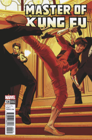 Shang-Chi returns in this variant cover of Master Of Kung-Fu #126