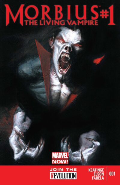 Morbius: The Living Vampire (2013) #1, as covered by my Guide to Morbius - The Living Vampire.