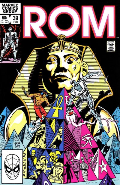 ROM (1979) #49, guest-starring Shang-Chi. This guest appearance is covered in my Guide to ROM, Spaceknight