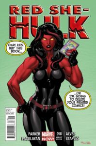Red She-Hulk (2012) #58 McGuinness Variant