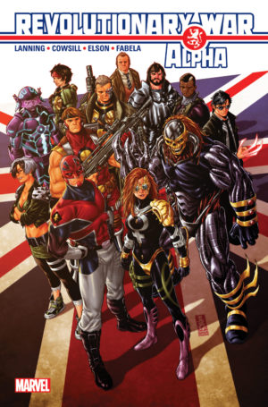 Captain Britain in Revolutionary War (2014) Alpha