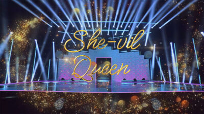 RuPauls Drag Race UK vs The World Season 2 Episode 02 - The Happy Ending Ball - Runway She-vil Queen title card