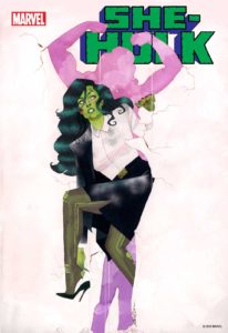 She-Hulk (2014) #1 - Kevin Wada cover