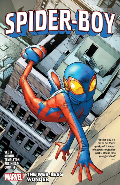 Spider-Boy (2023) Vol. 1 - The Web-less Wonder, a Marvel Comics May 1 2024 new release