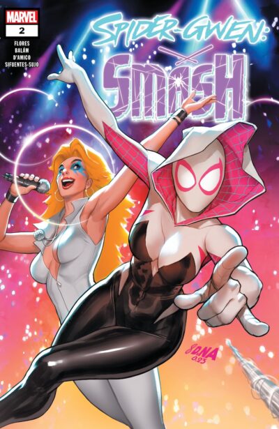 Spider-Gwen: Smash (2023) #2 released by Marvel Comics January 10 2024