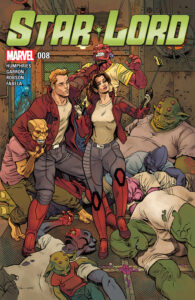 Peter Quill & Kitty Pryde in Star-Lord (2015) #8