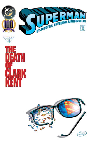 Superman (1987) #100 - The Death of Clark Kent