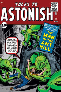 Hank Pym's pre-Ant-Man debut in Tales to Astonish (1959) #27