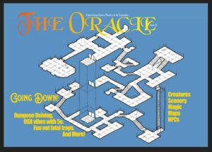 The Oracle Magazine Dungeon Delving Kickstarter sample cover D&D 5e-Compatible