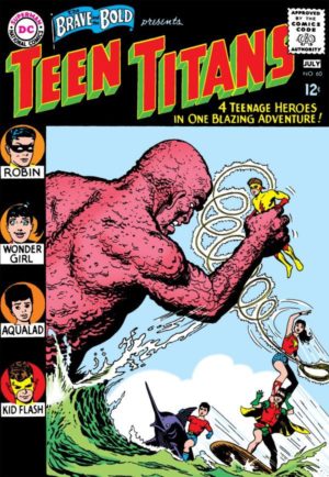 The first "Teen Titans" in The Brave and The Bold (1955) #60