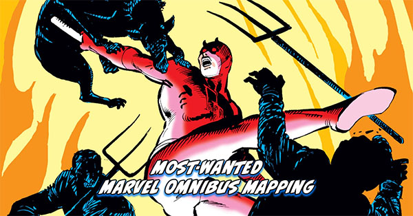 Tigereyes Most Wanted Marvel Omnibus 2026 - Daredevil Omnibus Mapping - Daredevil (1964) #194