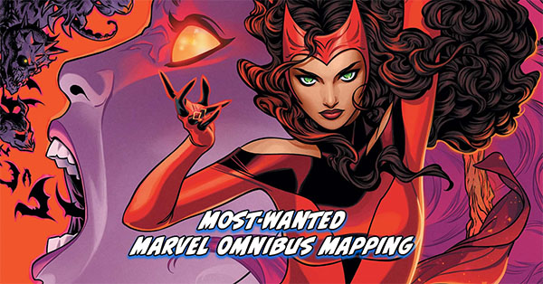 Tigereyes Most Wanted Marvel Omnibus 2026 - Marvel Omnibus Mapping - Scarlet Witch (2024) #10