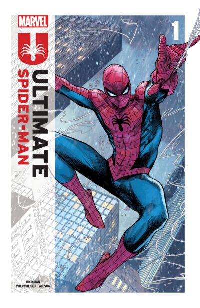 Ultimate Spider-Man (2024) #1 by Jonathan Hickman & Marco Checchetto, released by Marvel Comics January 10 2024