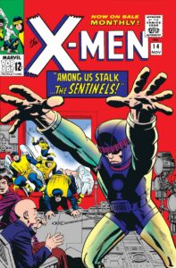 The Silver Age X-Men debut of the Sentinels in Uncanny X-Men (1963) #14
