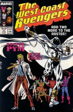 Moon Knight in West Coast Avengers (1985) #21