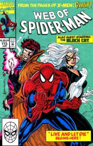Black Cat in Web of Spider-Man (1985) #113
