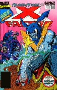 Atlantis Attacks in X-Factor (1986) Annual 4