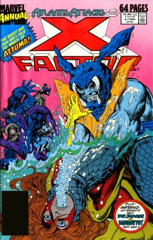 Atlantis Attacks in X-Factor (1986) Annual 4