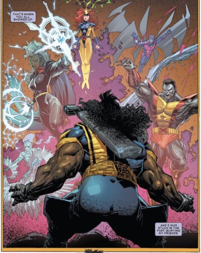 Bishop as drawn by his creator Whilce Portacio in X-Men Legends (2022) #6, out from Marvel Comics 8 February 2023.