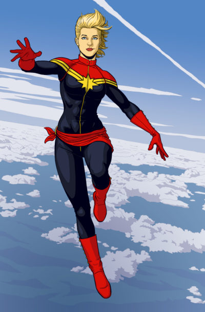 Captain Marvel by Jamie McKelvie